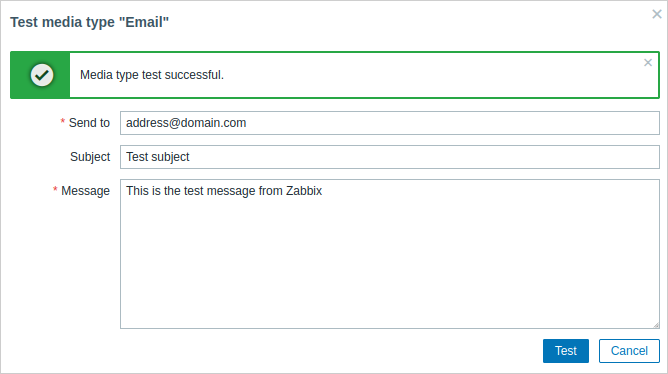 test email