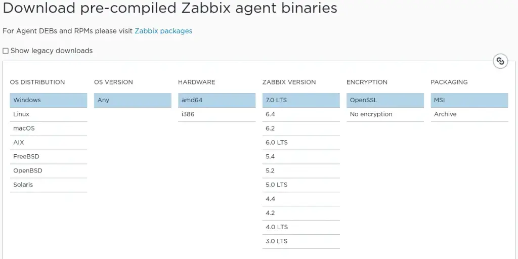 zabbix agent