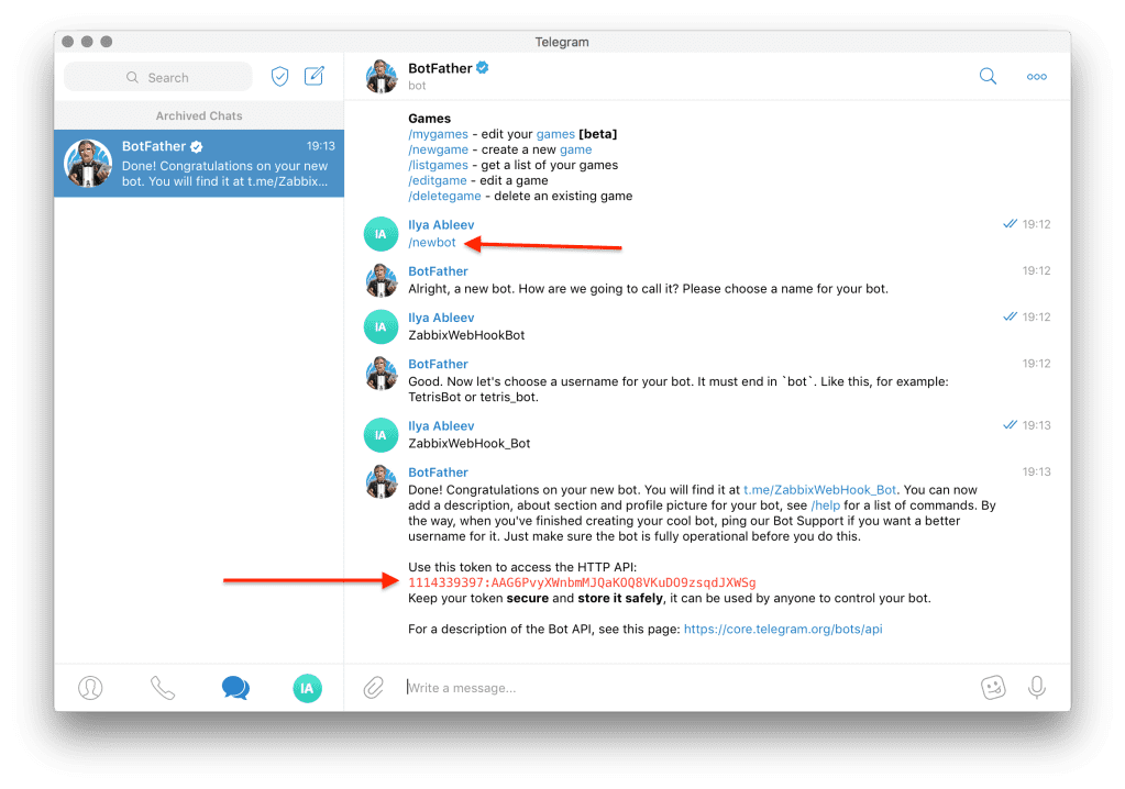 telegram bot