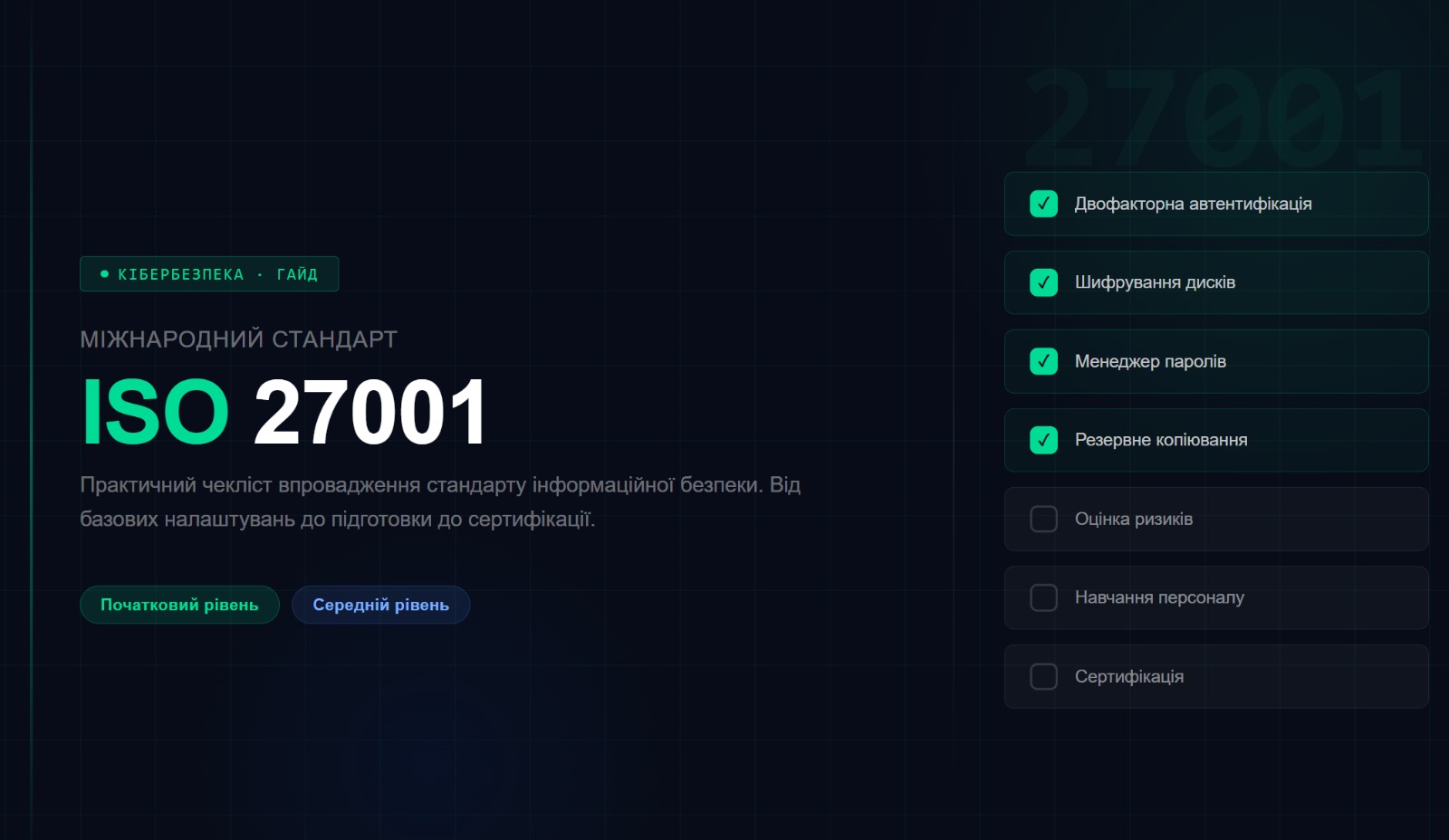 ISO 27001